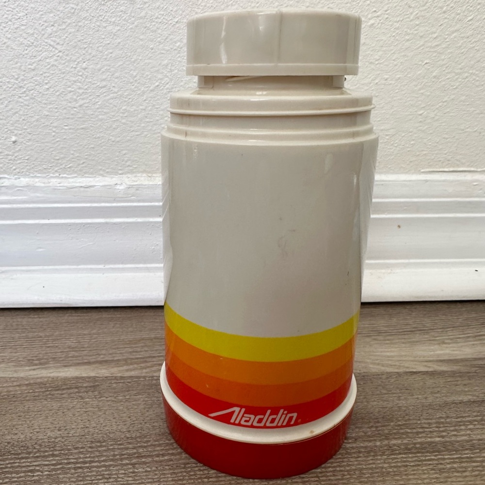 Vintage 80s Aladdin small thermos